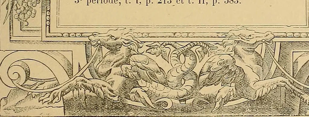 An illustration from Gazette des beaux-arts, 1859, leaf 204
