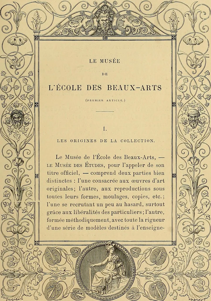 An illustration from Gazette des beaux-arts, 1859, leaf 298