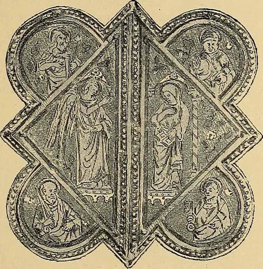 An illustration from Gazette des beaux-arts, 1859, leaf 48