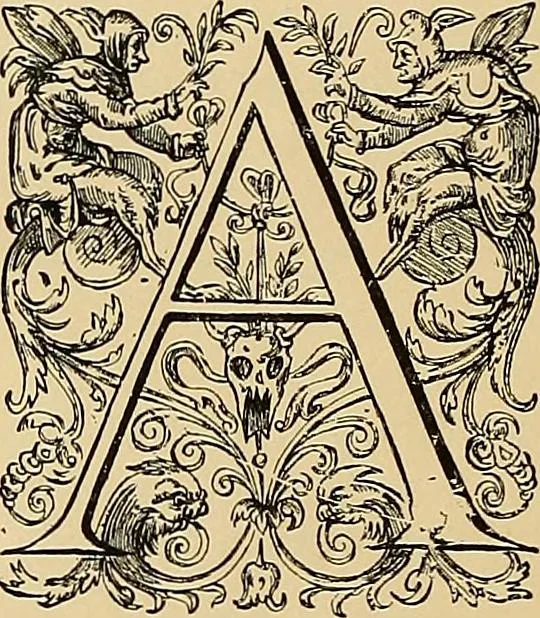 An illustration from Gazette des beaux-arts, 1859, leaf 507