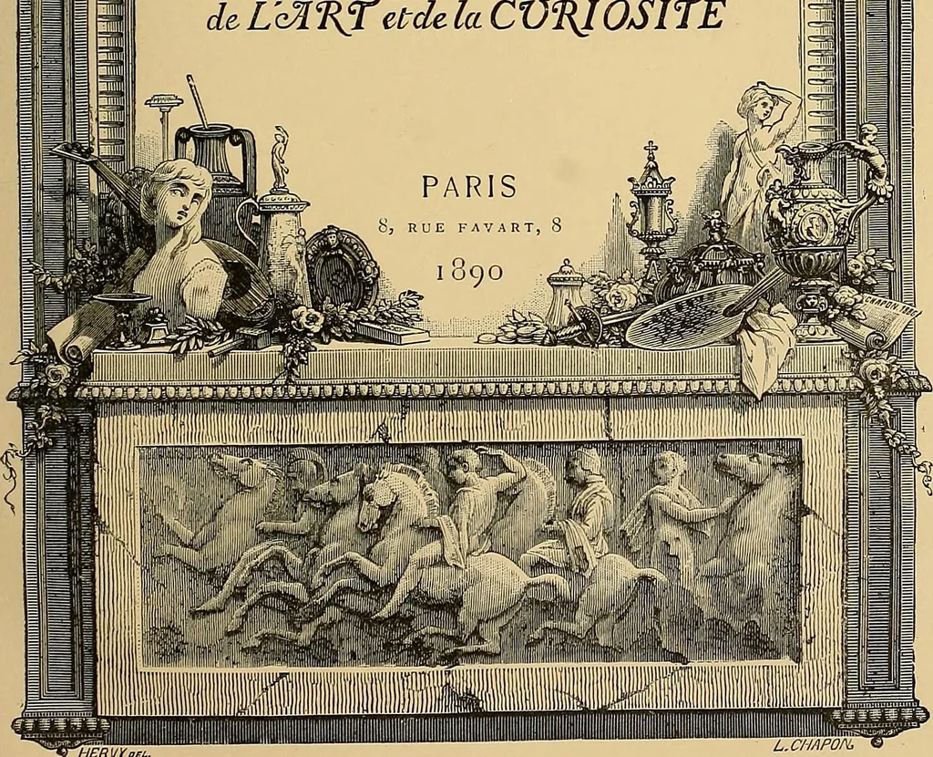 An illustration from Gazette des beaux-arts, 1859, leaf 8