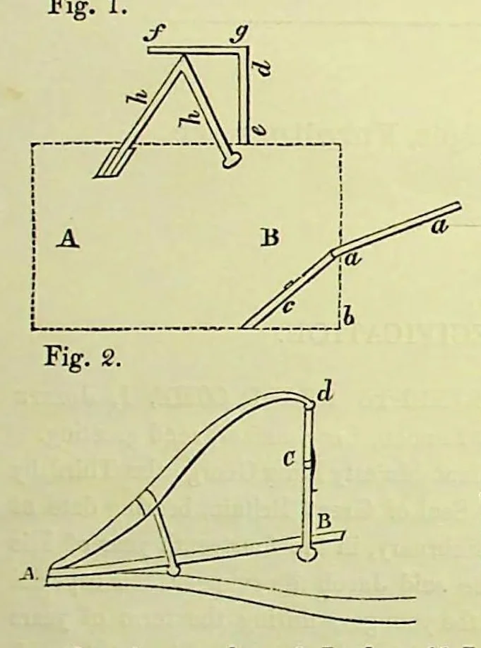 An illustration from Jacob - Ornamenting Carriages and Furniture, British Patent 1065 of 1774, 1774, leaf 1