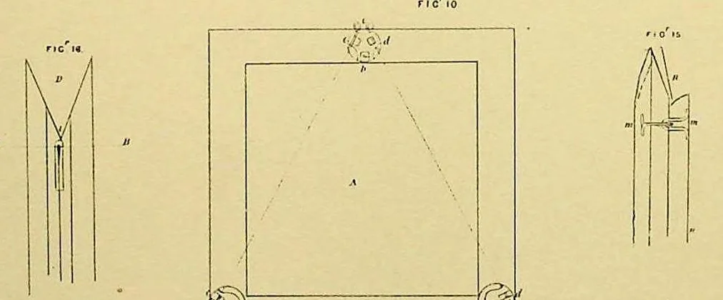 An illustration from Varley - Telescope, British Patent 3430 of 1811, 1811, leaf 1
