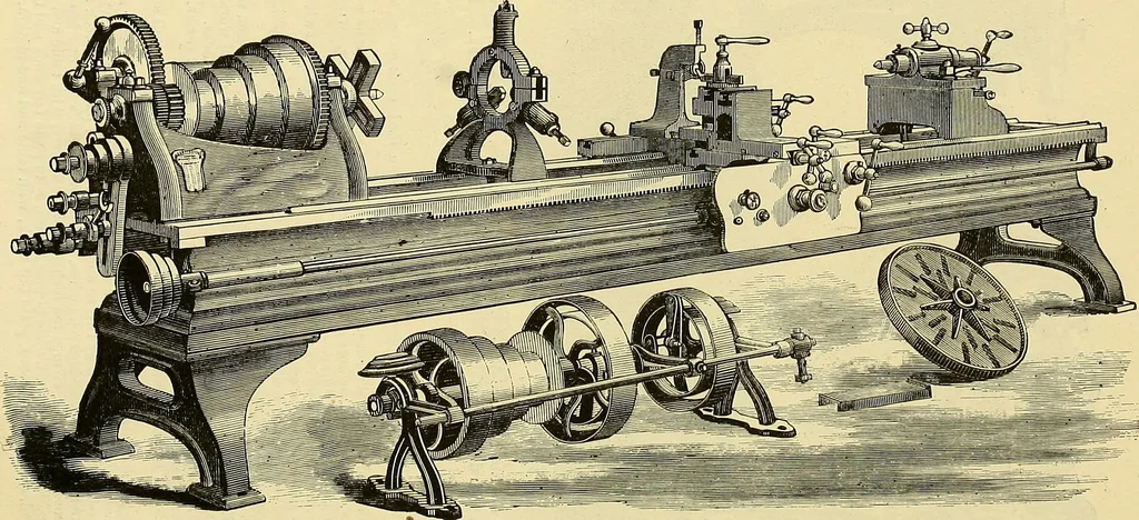 An illustration from Gear's illustrated catalogue of wood and iron working machinery, 1872, leaf 100