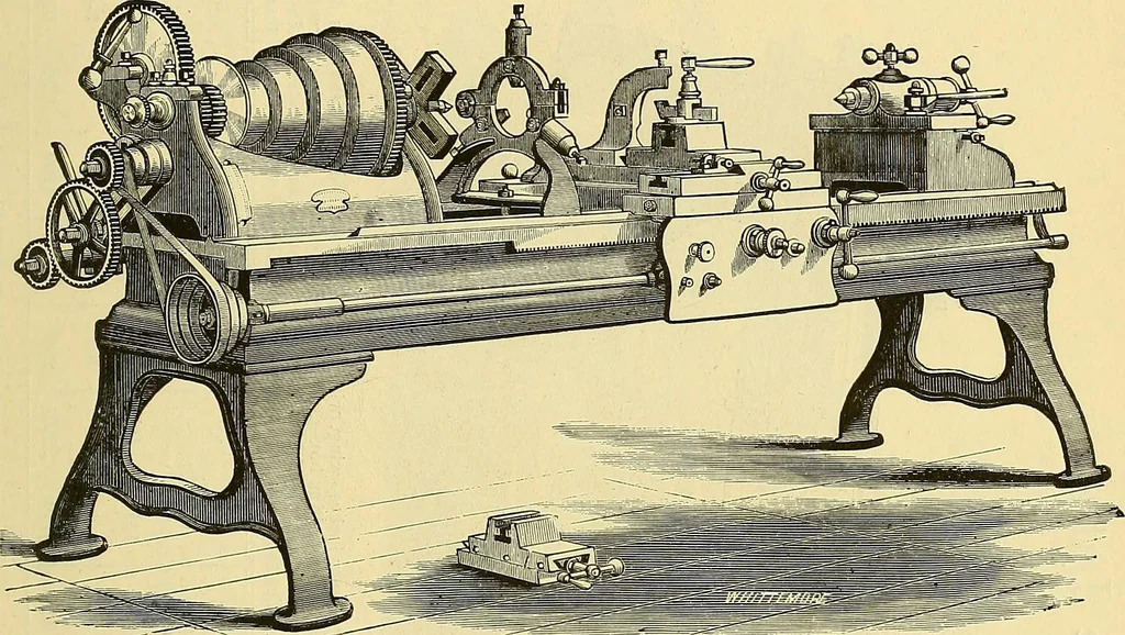 An illustration from Gear's illustrated catalogue of wood and iron working machinery, 1872, leaf 101