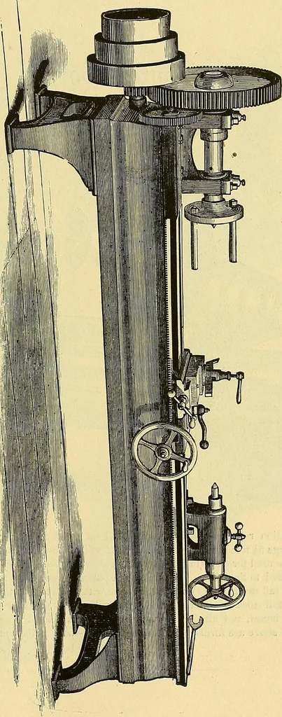 An illustration from Gear's illustrated catalogue of wood and iron working machinery, 1872, leaf 103