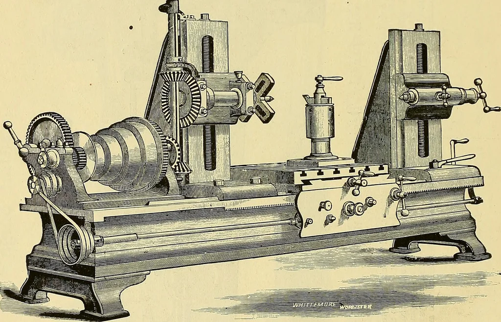 An illustration from Gear's illustrated catalogue of wood and iron working machinery, 1872, leaf 104