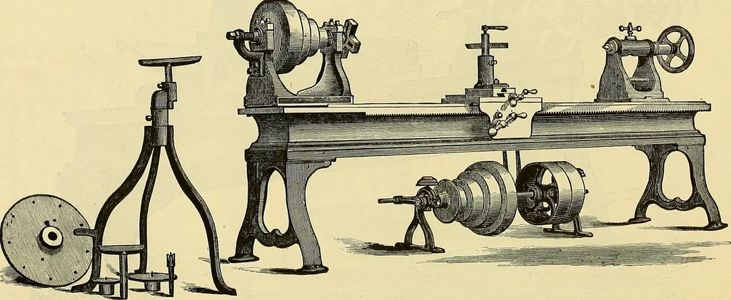 An illustration from Gear's illustrated catalogue of wood and iron working machinery, 1872, leaf 106