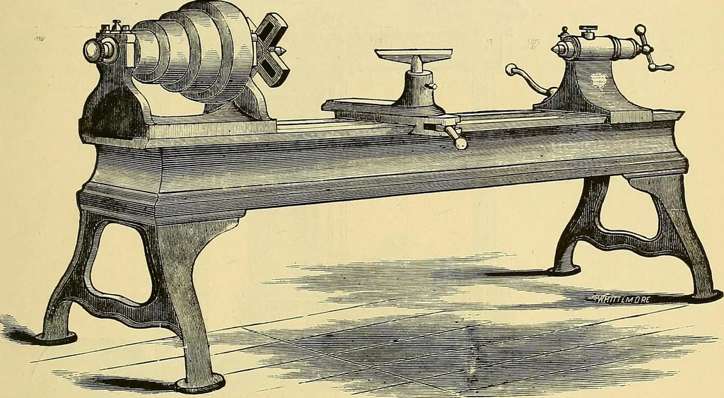 An illustration from Gear's illustrated catalogue of wood and iron working machinery, 1872, leaf 107