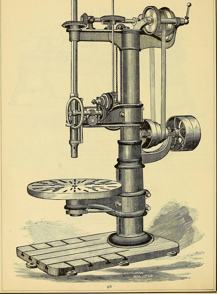 An illustration from Gear's illustrated catalogue of wood and iron working machinery, 1872, leaf 108