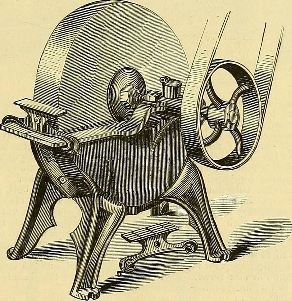 An illustration from Gear's illustrated catalogue of wood and iron working machinery, 1872, leaf 115