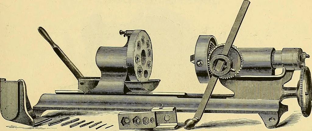 An illustration from Gear's illustrated catalogue of wood and iron working machinery, 1872, leaf 117