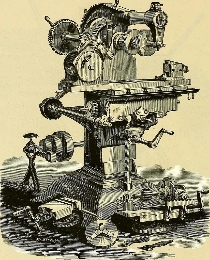 An illustration from Gear's illustrated catalogue of wood and iron working machinery, 1872, leaf 118