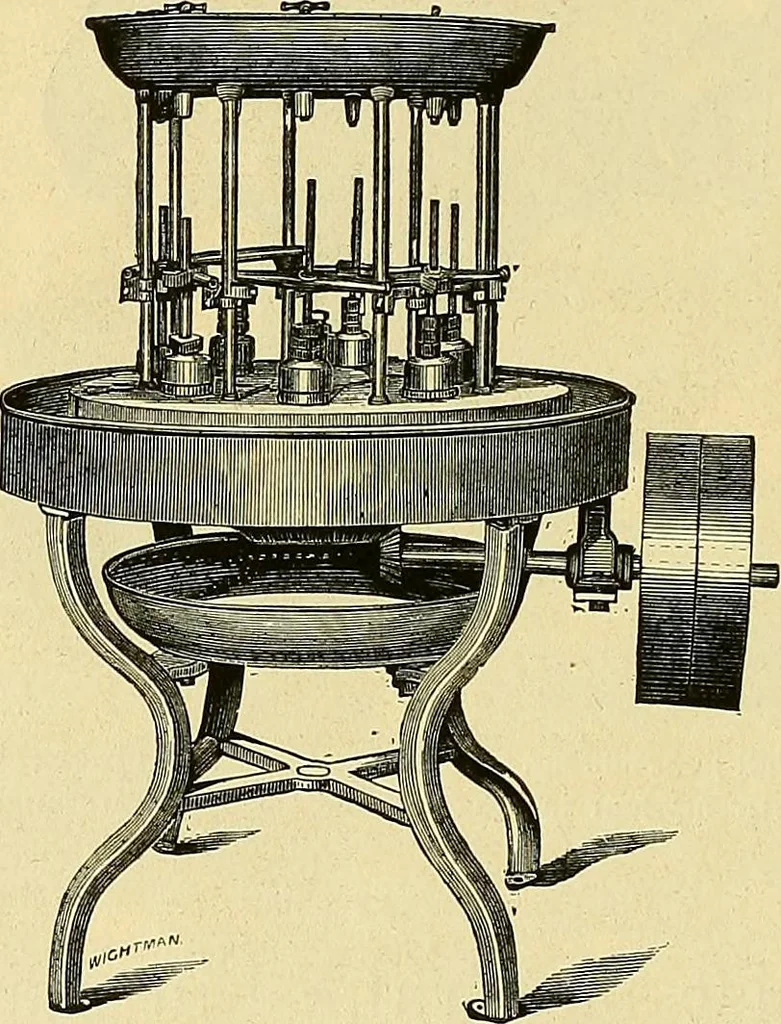 An illustration from Gear's illustrated catalogue of wood and iron working machinery, 1872, leaf 120