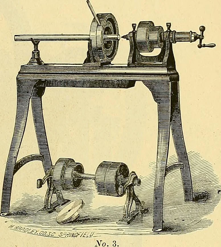 An illustration from Gear's illustrated catalogue of wood and iron working machinery, 1872, leaf 121