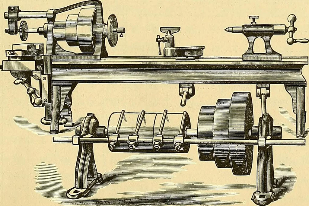 An illustration from Gear's illustrated catalogue of wood and iron working machinery, 1872, leaf 121