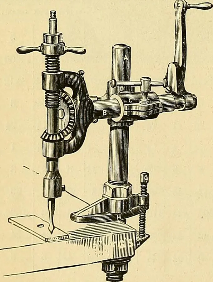 An illustration from Gear's illustrated catalogue of wood and iron working machinery, 1872, leaf 124