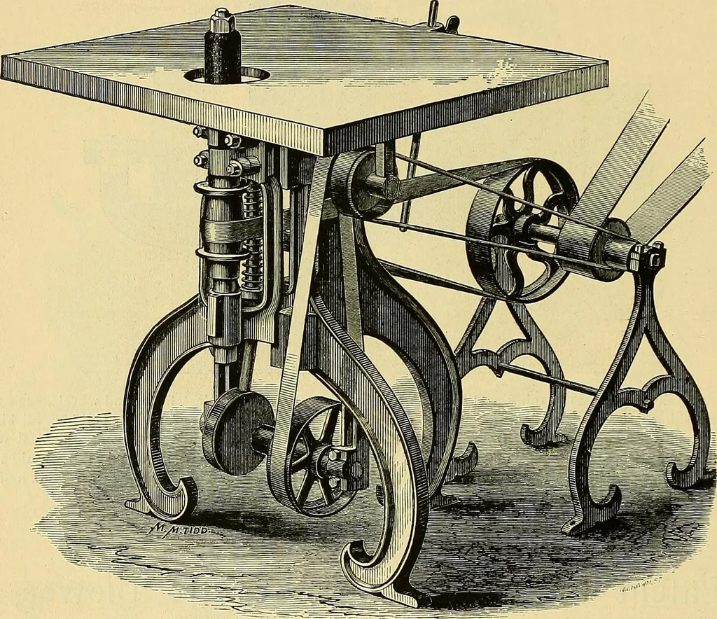 An illustration from Gear's illustrated catalogue of wood and iron working machinery, 1872, leaf 130