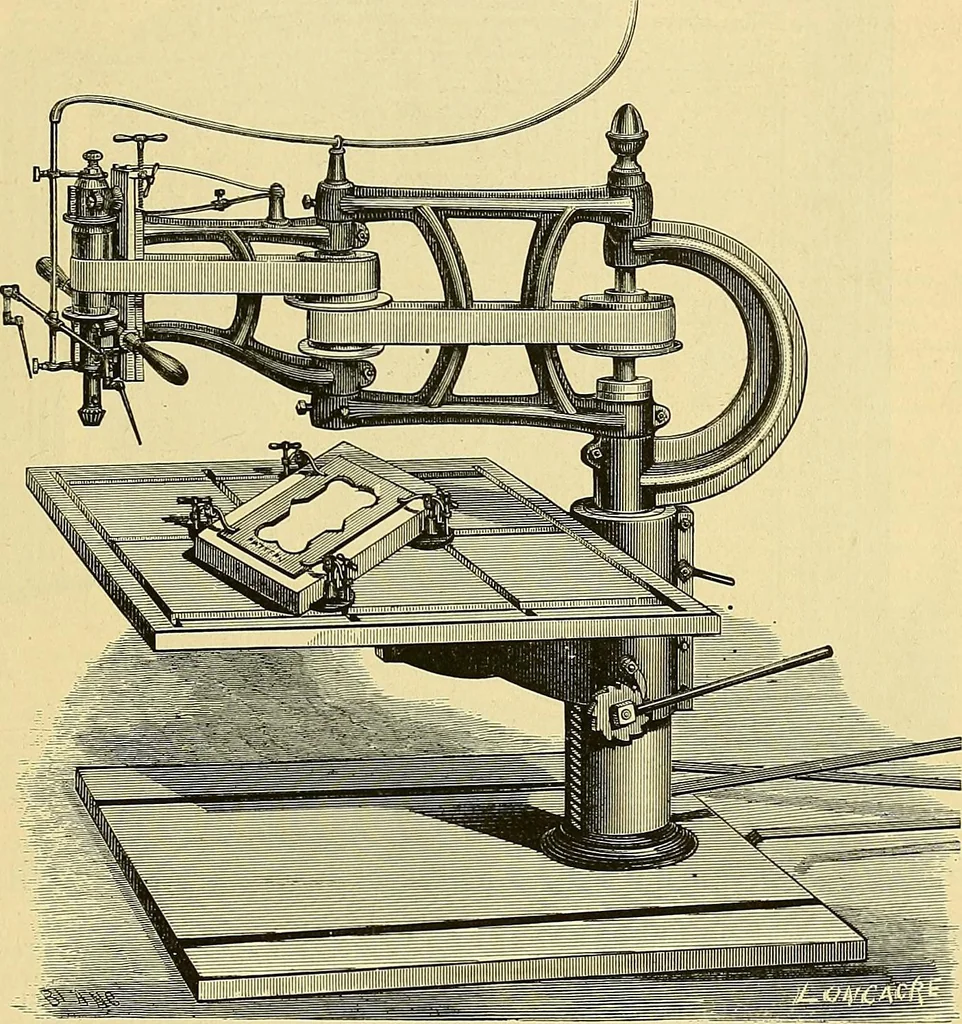 An illustration from Gear's illustrated catalogue of wood and iron working machinery, 1872, leaf 137