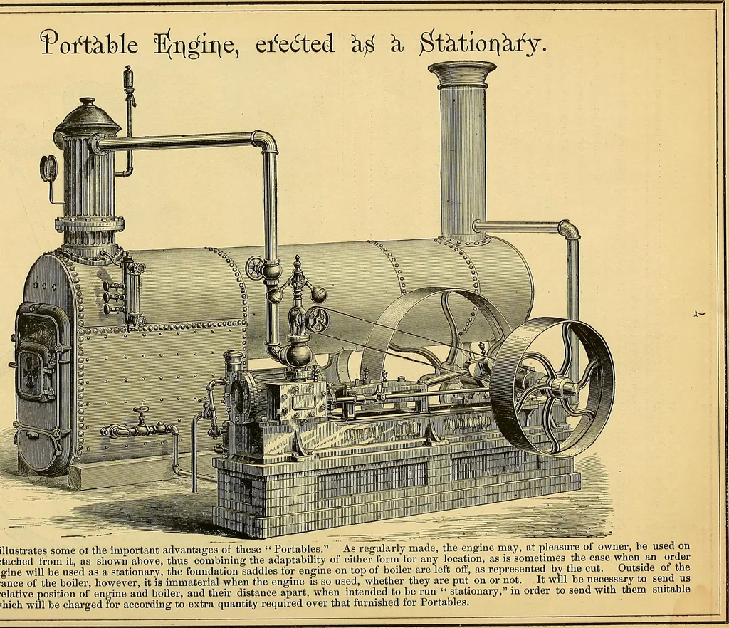 An illustration from Gear's illustrated catalogue of wood and iron working machinery, 1872, leaf 17