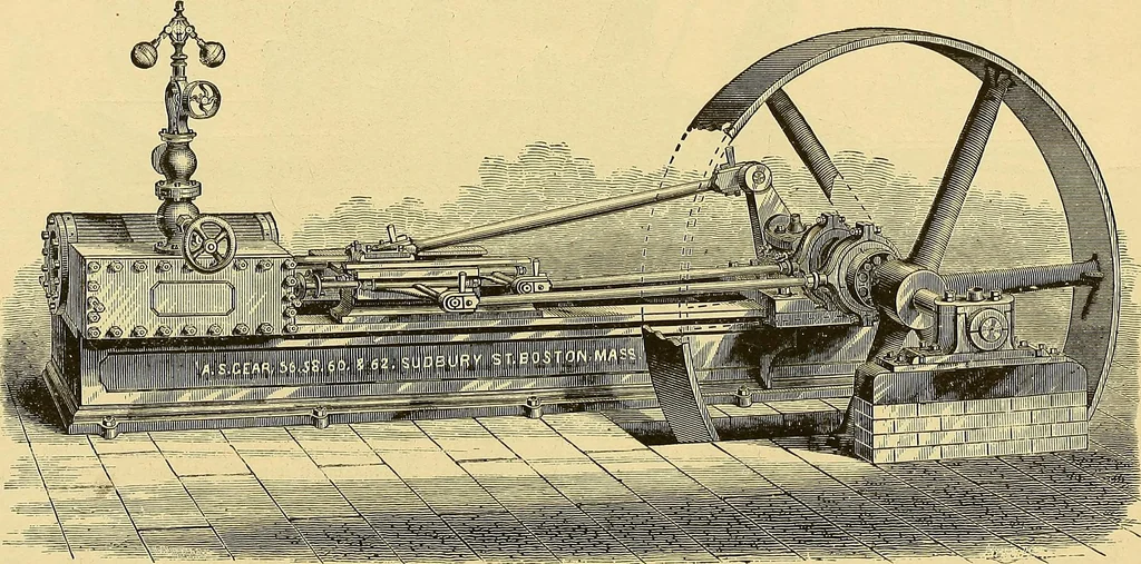 An illustration from Gear's illustrated catalogue of wood and iron working machinery, 1872, leaf 19