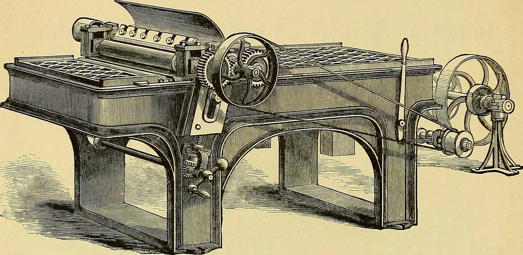 An illustration from Gear's illustrated catalogue of wood and iron working machinery, 1872, leaf 22