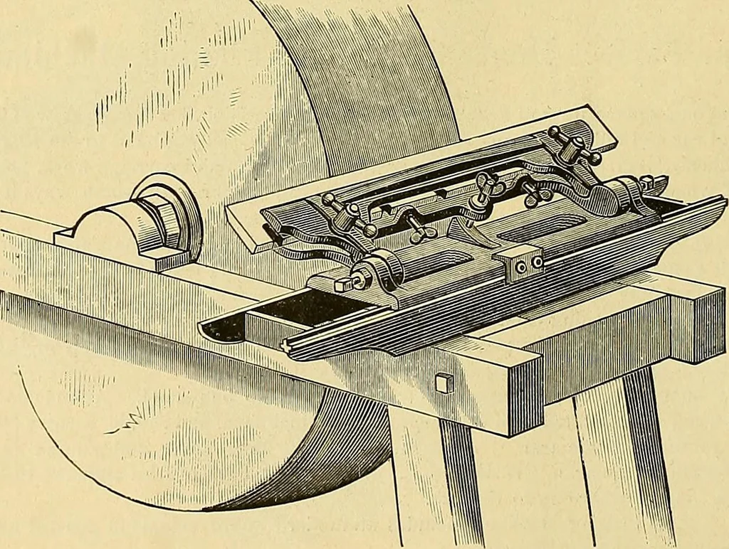 An illustration from Gear's illustrated catalogue of wood and iron working machinery, 1872, leaf 22