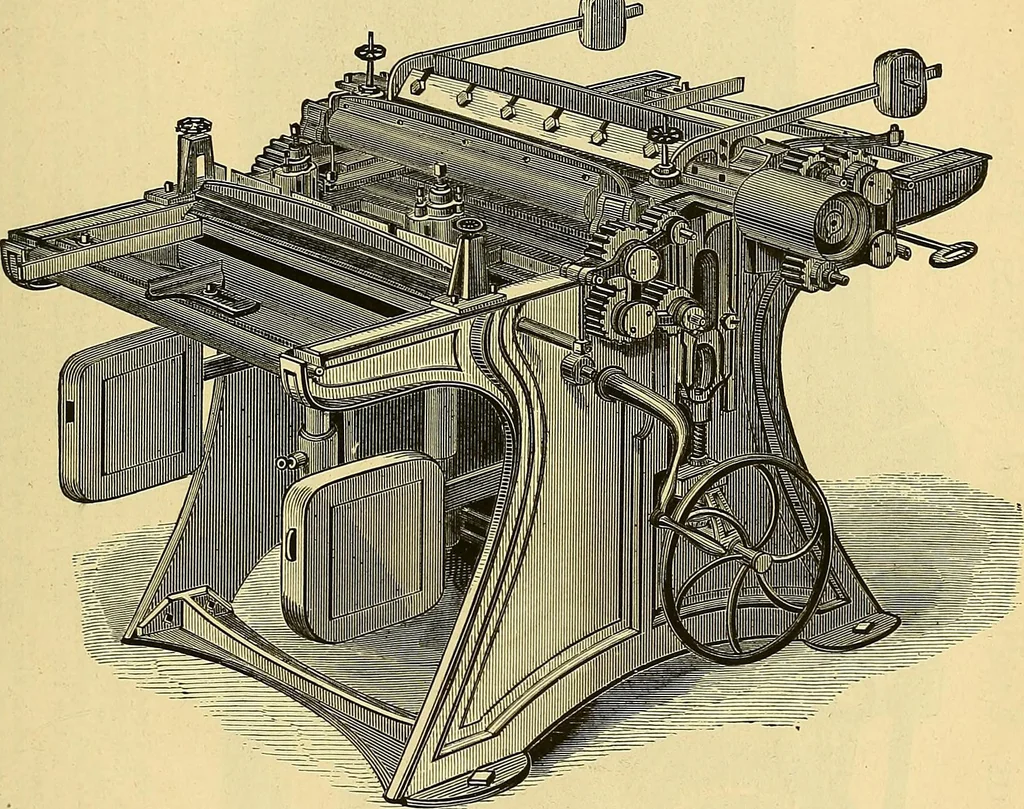 An illustration from Gear's illustrated catalogue of wood and iron working machinery, 1872, leaf 27