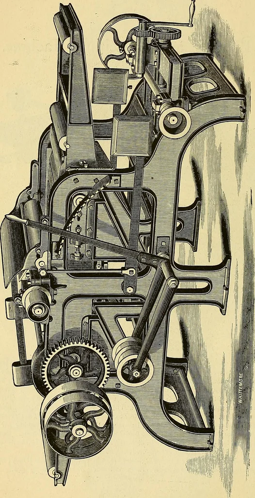 An illustration from Gear's illustrated catalogue of wood and iron working machinery, 1872, leaf 28