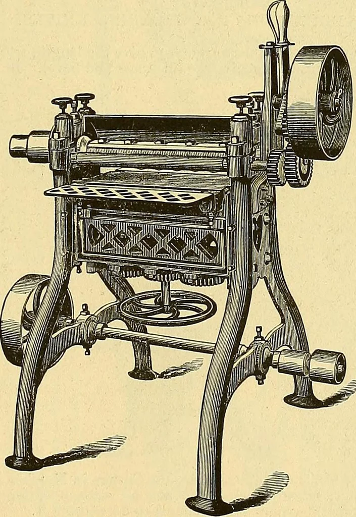 An illustration from Gear's illustrated catalogue of wood and iron working machinery, 1872, leaf 29