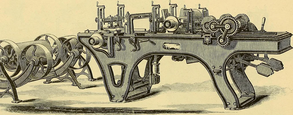 An illustration from Gear's illustrated catalogue of wood and iron working machinery, 1872, leaf 31