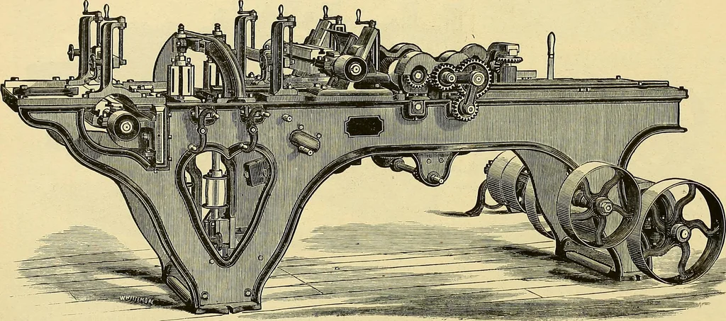 An illustration from Gear's illustrated catalogue of wood and iron working machinery, 1872, leaf 32