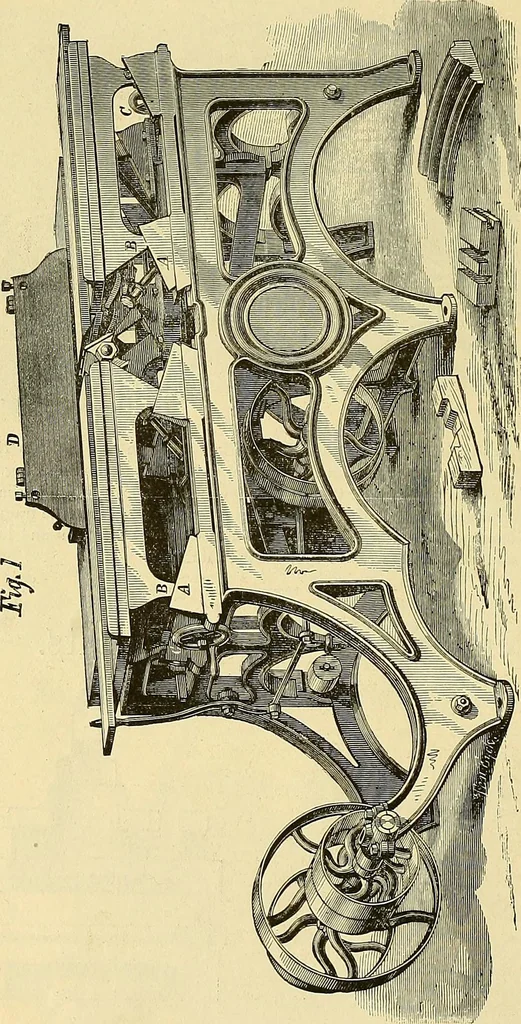 An illustration from Gear's illustrated catalogue of wood and iron working machinery, 1872, leaf 36