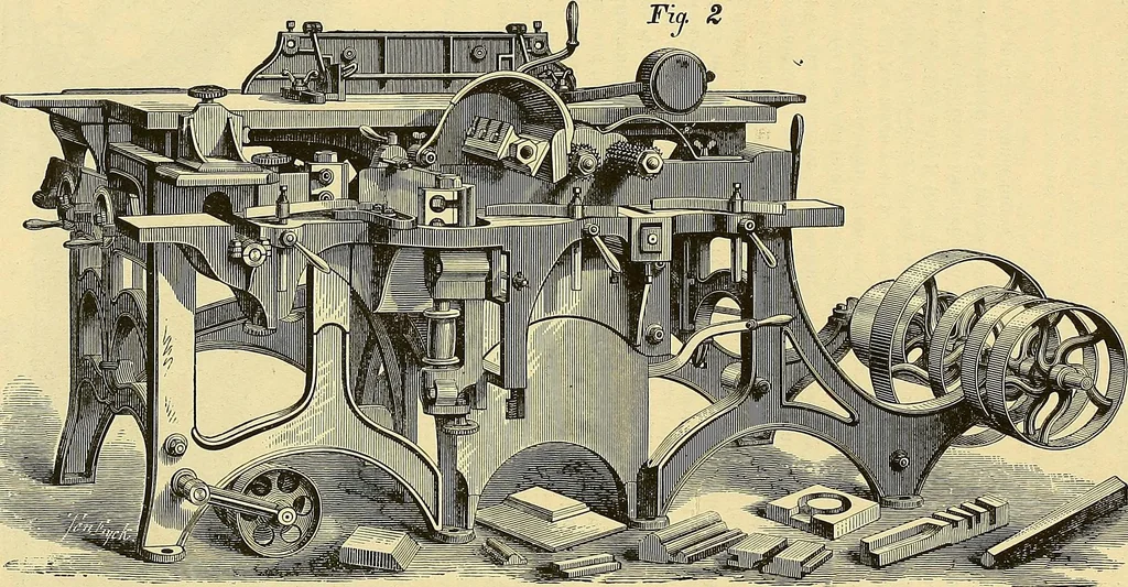 An illustration from Gear's illustrated catalogue of wood and iron working machinery, 1872, leaf 37