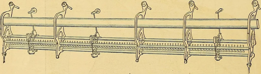 An illustration from Gear's illustrated catalogue of wood and iron working machinery, 1872, leaf 396