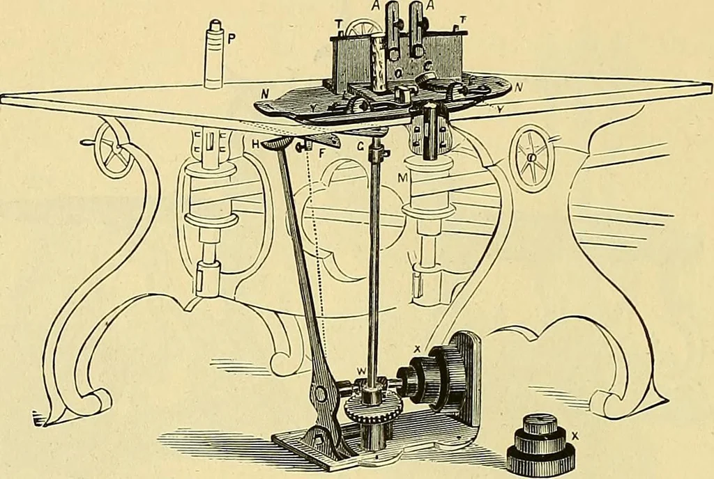 An illustration from Gear's illustrated catalogue of wood and iron working machinery, 1872, leaf 42