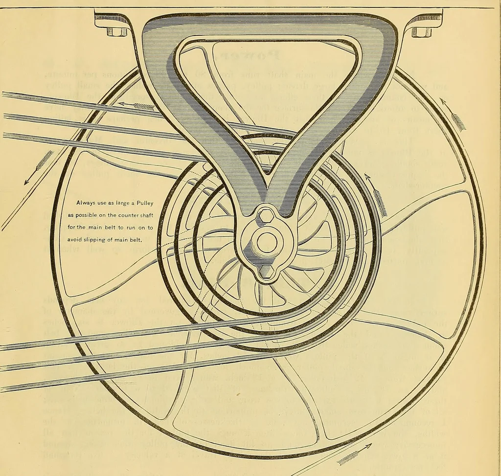 An illustration from Gear's illustrated catalogue of wood and iron working machinery, 1872, leaf 435