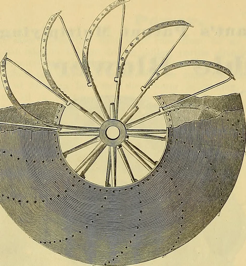 An illustration from Gear's illustrated catalogue of wood and iron working machinery, 1872, leaf 438