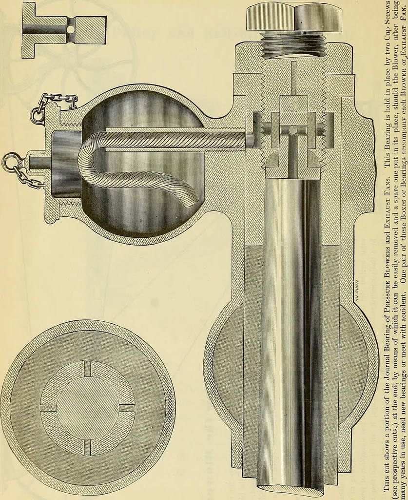An illustration from Gear's illustrated catalogue of wood and iron working machinery, 1872, leaf 446