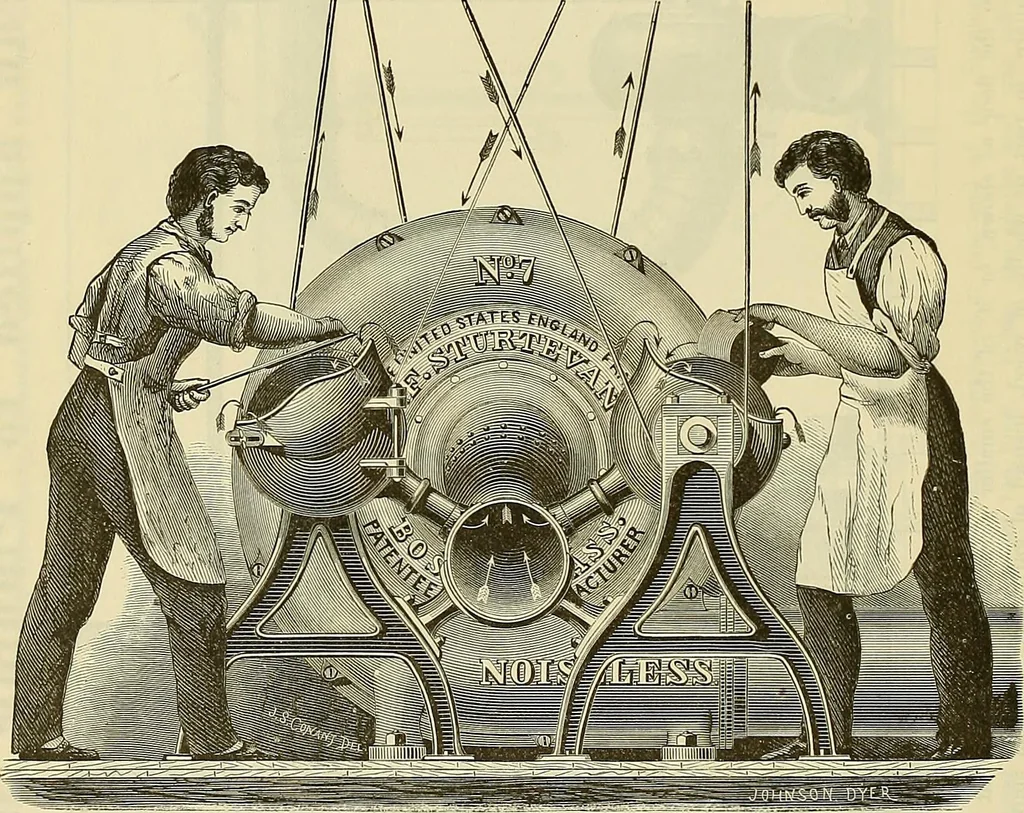 An illustration from Gear's illustrated catalogue of wood and iron working machinery, 1872, leaf 452