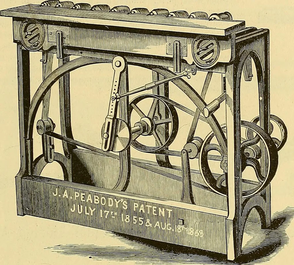 An illustration from Gear's illustrated catalogue of wood and iron working machinery, 1872, leaf 57