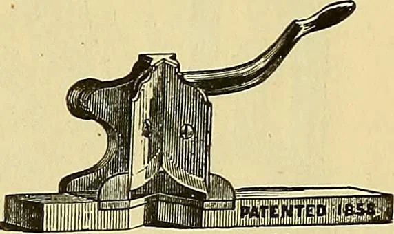 An illustration from Gear's illustrated catalogue of wood and iron working machinery, 1872, leaf 58