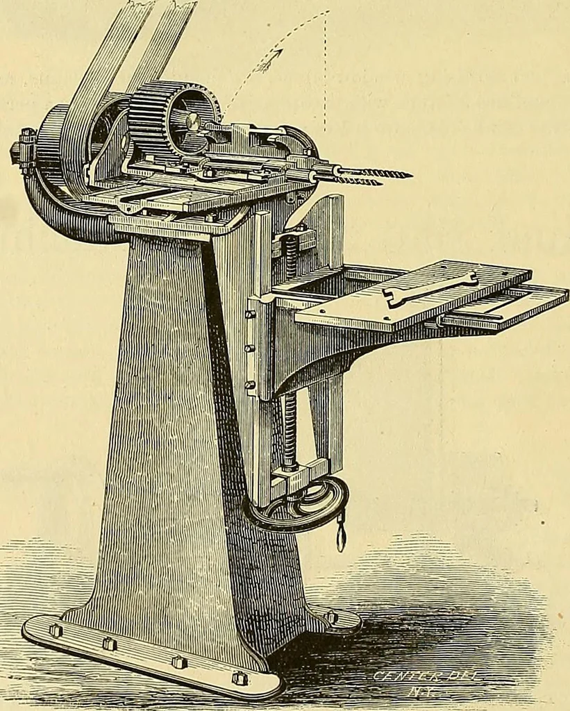 An illustration from Gear's illustrated catalogue of wood and iron working machinery, 1872, leaf 58
