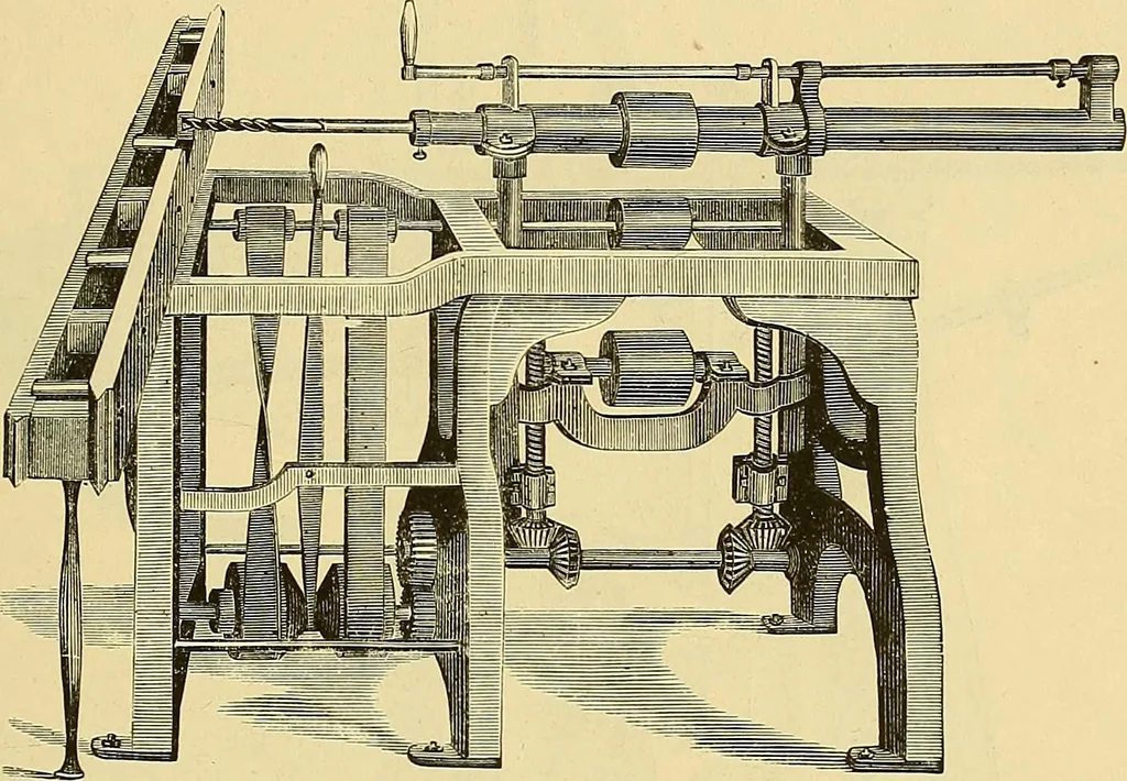 An illustration from Gear's illustrated catalogue of wood and iron working machinery, 1872, leaf 59