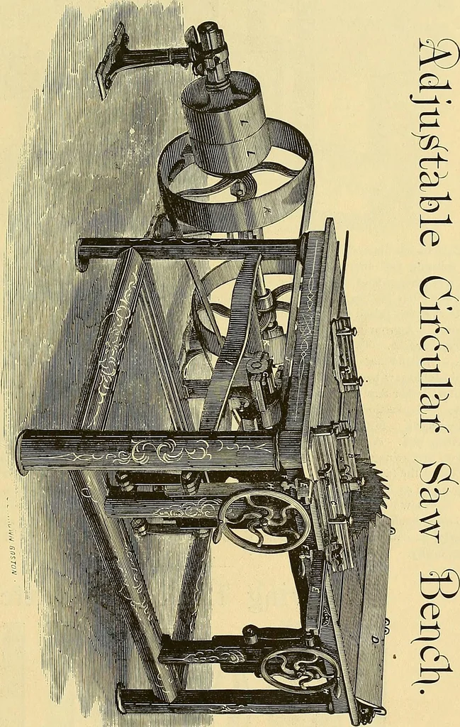 An illustration from Gear's illustrated catalogue of wood and iron working machinery, 1872, leaf 65