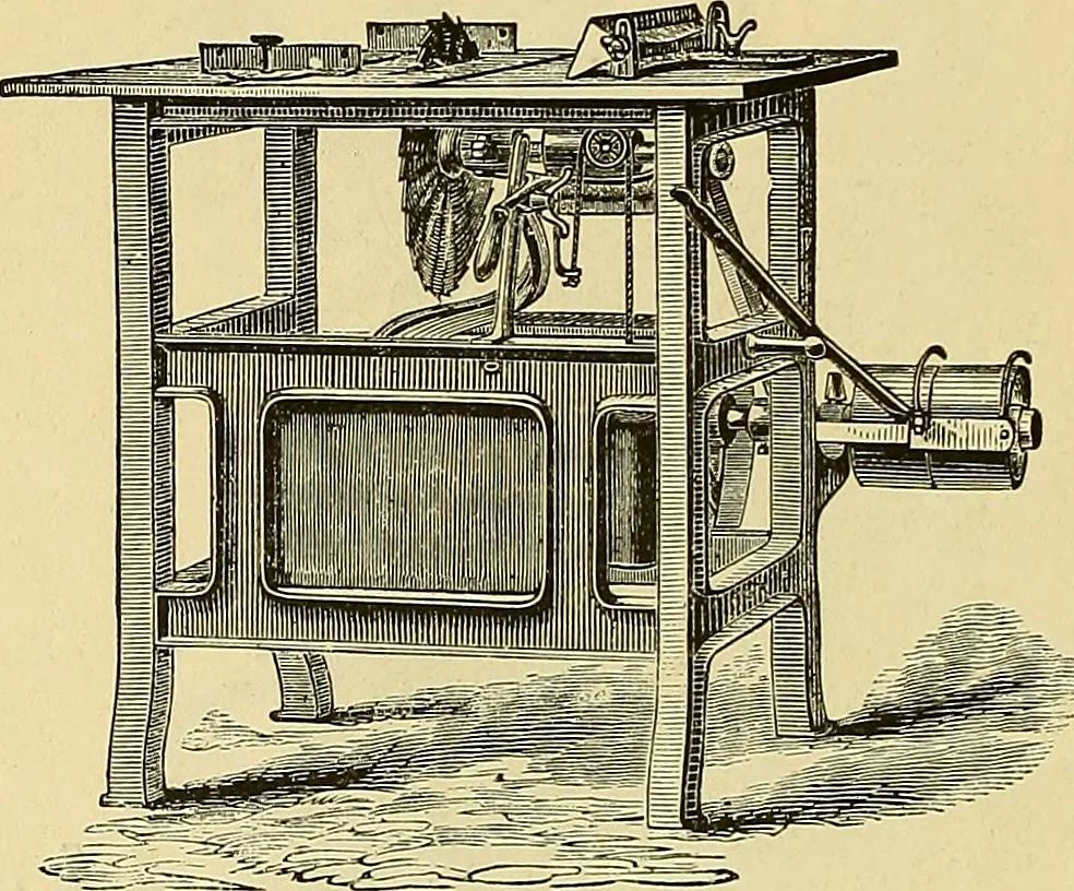 An illustration from Gear's illustrated catalogue of wood and iron working machinery, 1872, leaf 66