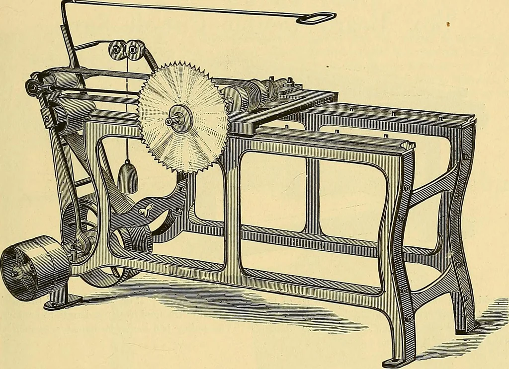 An illustration from Gear's illustrated catalogue of wood and iron working machinery, 1872, leaf 69