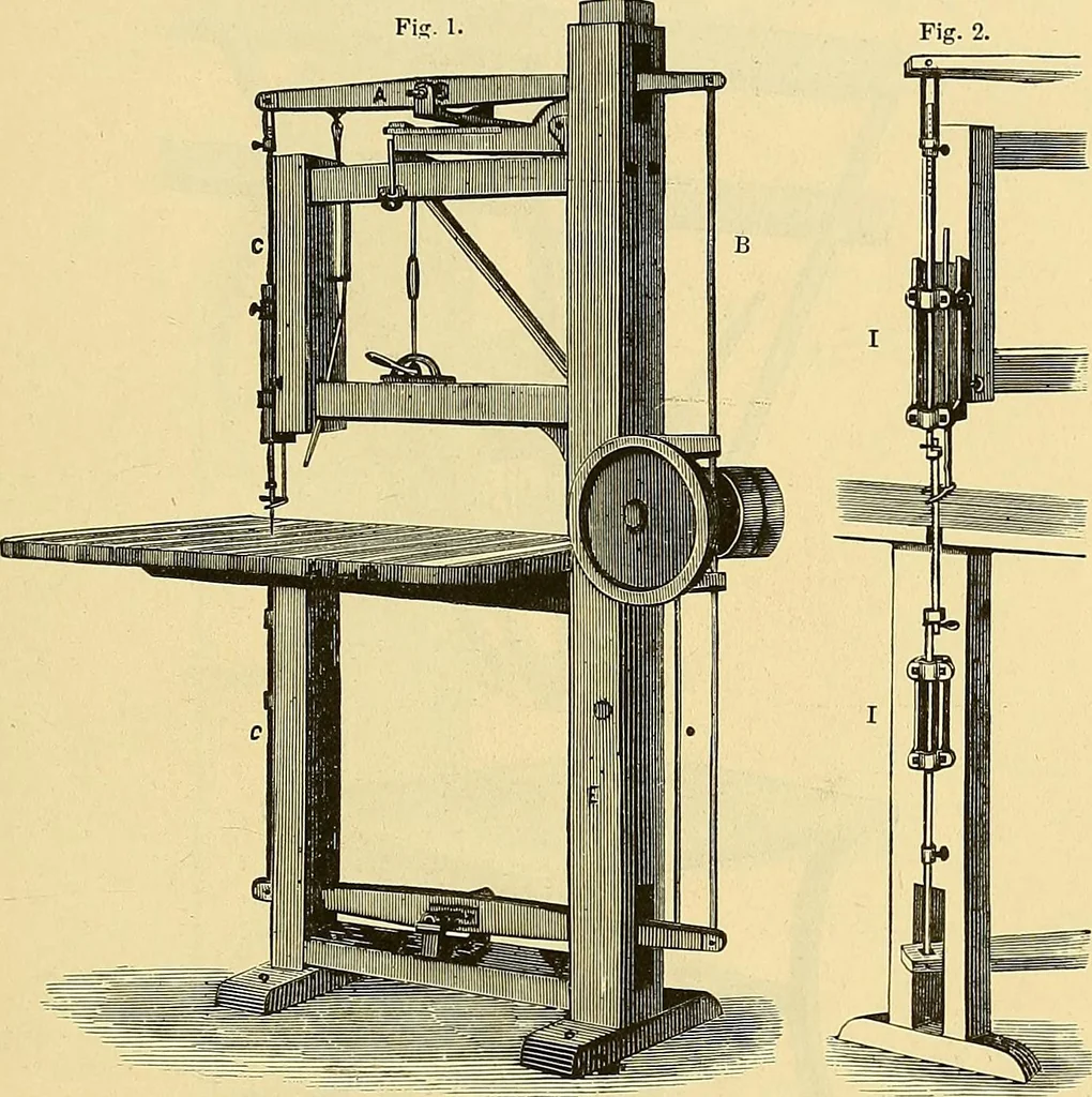 An illustration from Gear's illustrated catalogue of wood and iron working machinery, 1872, leaf 75