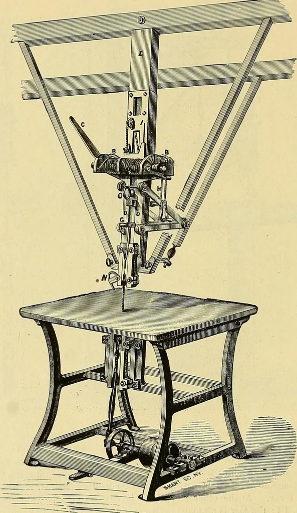 An illustration from Gear's illustrated catalogue of wood and iron working machinery, 1872, leaf 76