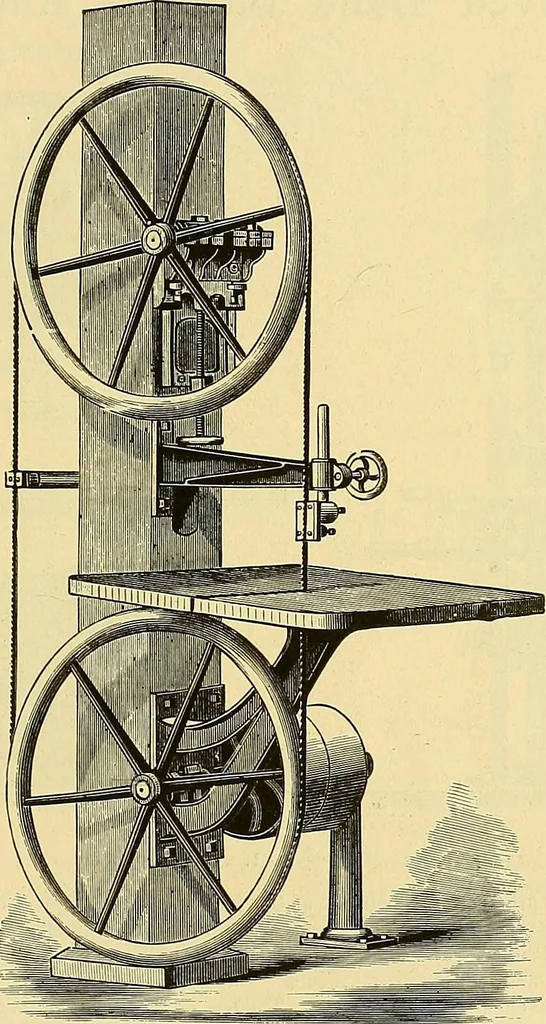 An illustration from Gear's illustrated catalogue of wood and iron working machinery, 1872, leaf 77